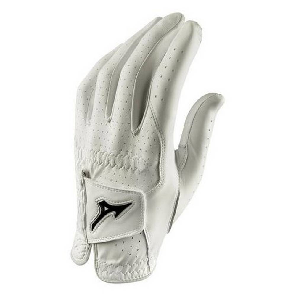 Mens Mizuno Tour Golf Gloves White/Black Philippines (KBCITJ016)